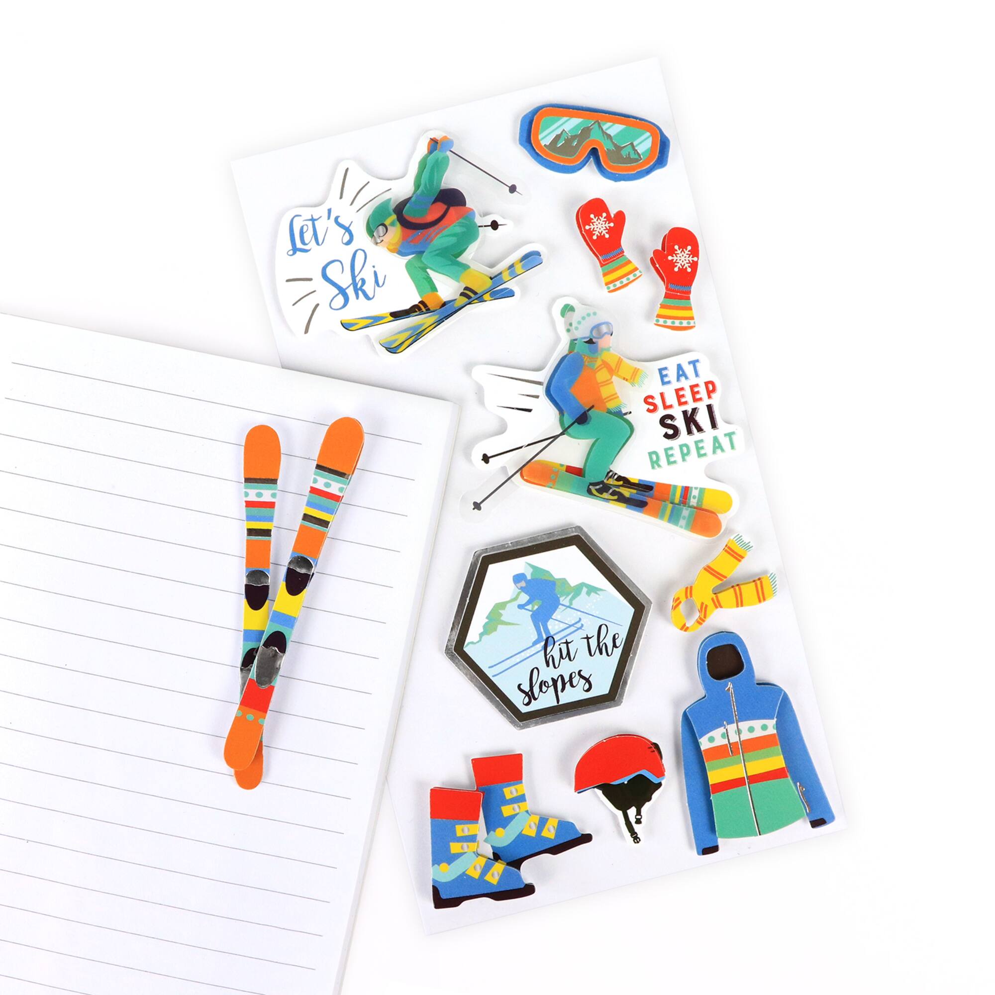 Let's Ski Stickers by Recollections™